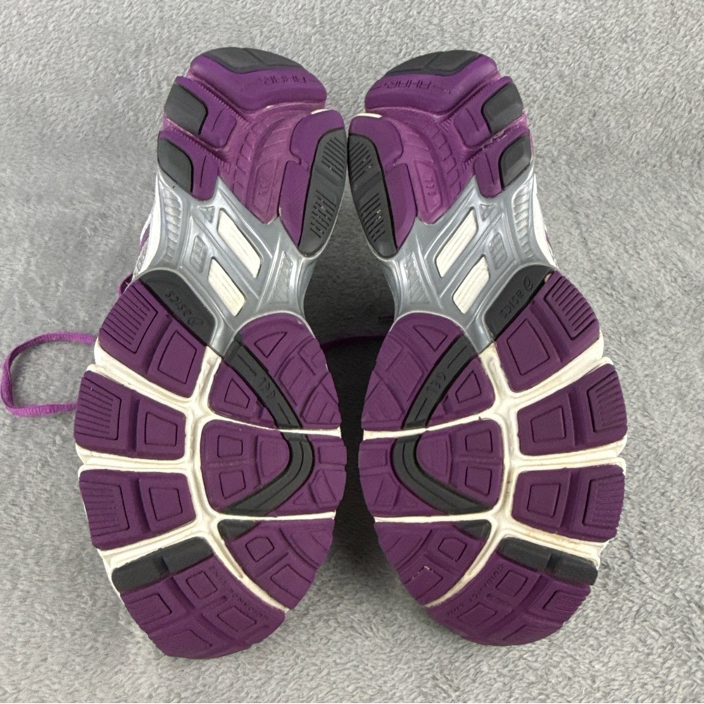 ASICS Women's GT-100 Silver and Purple Athletic Shoes Size 7.5 - Picture 12 of 13